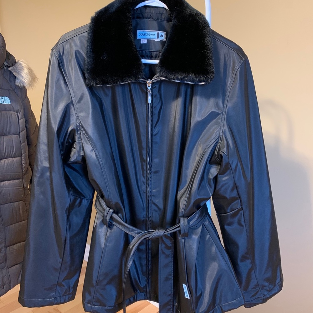 Faux Leather Jacket - Picture 3 of 4